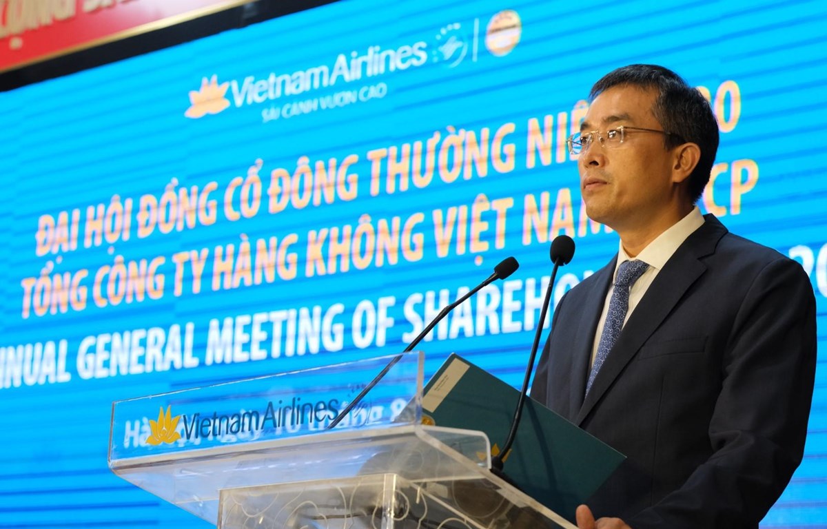 Ông Đặng Ngọc Ngọc Hòa sẽ đảm nhận chức vụ Chủ tịch Hội đồng quản trị Vietnam Airlines nhiệm kỳ 2020-2025. (Ảnh: Anh Tuấn/Vietnam+)