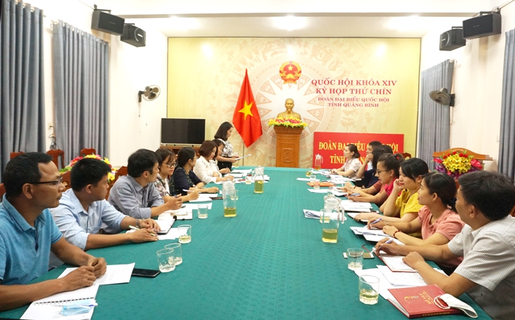   UBKT Đảng ủy Khối Các cơ quan tỉnh làm việc với chi bộ cơ sở.