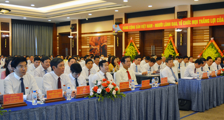 Các đại biểu tham dự đại hội