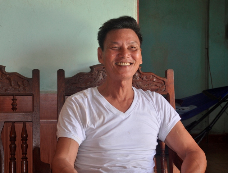   Ông Nguyễn Văn Thỉ, người từng 5 lần được phong kiện tướng bơi lội quốc gia. 
