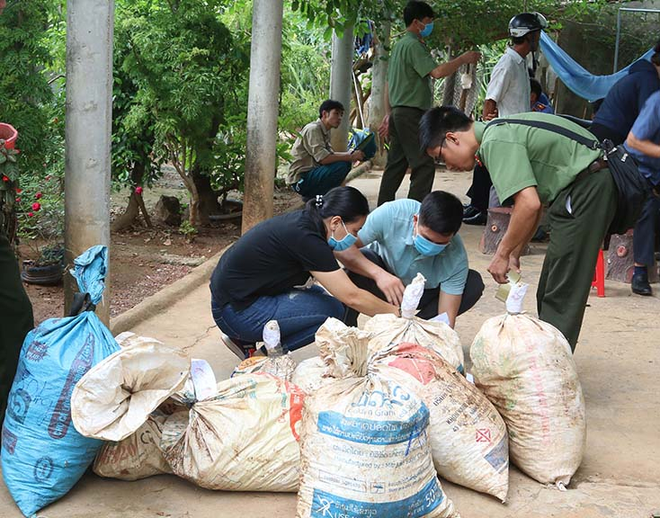 Triệt phá chuyên án, thu giữ 454 kg thuốc nổ