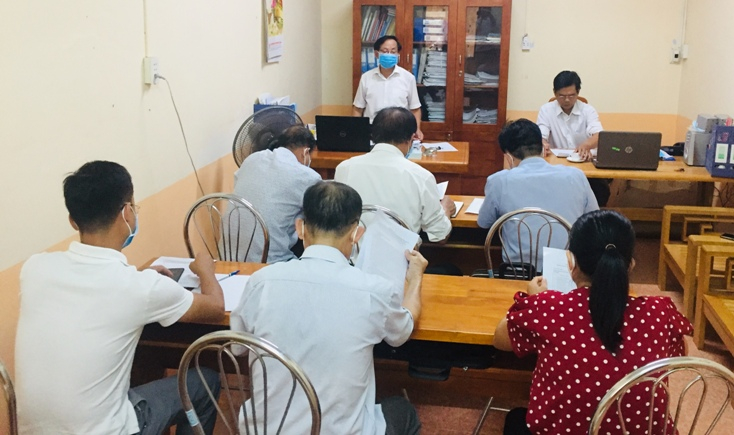 Lớp tập huấn có sự tham gia của cán bộ hội các huyện, thị xã, thành phố.