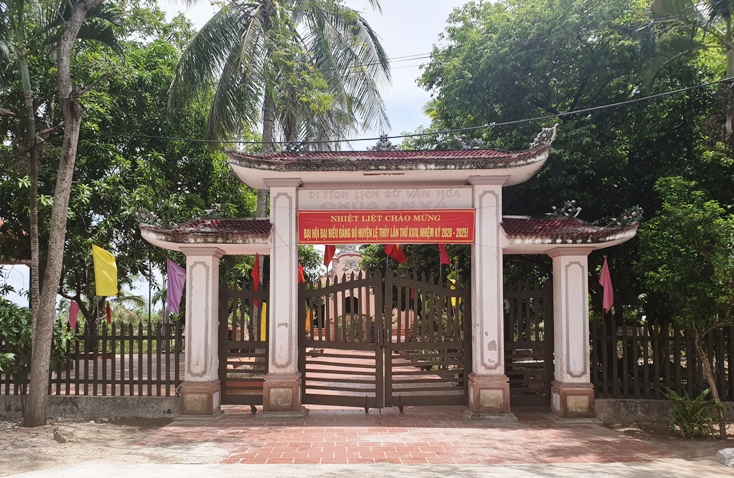 Chùa An Xá là một trong những nơi hoạt động cách mạng những năm 1930-1945.