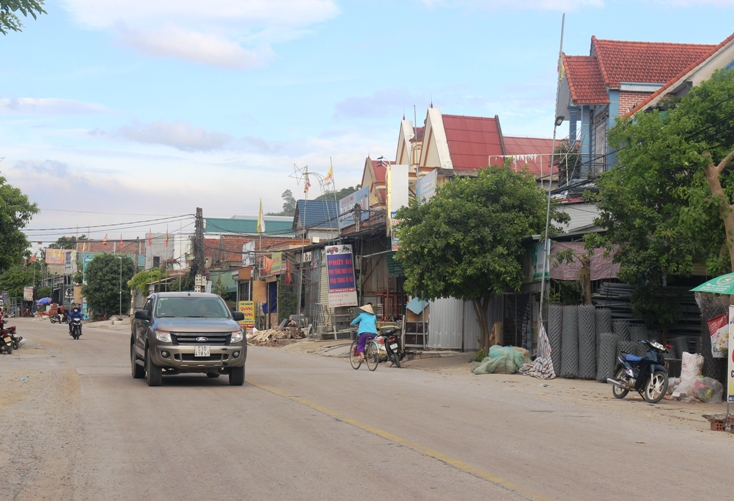  Diện mạo đổi thay của xã nông thôn mới Tiến Hóa. 