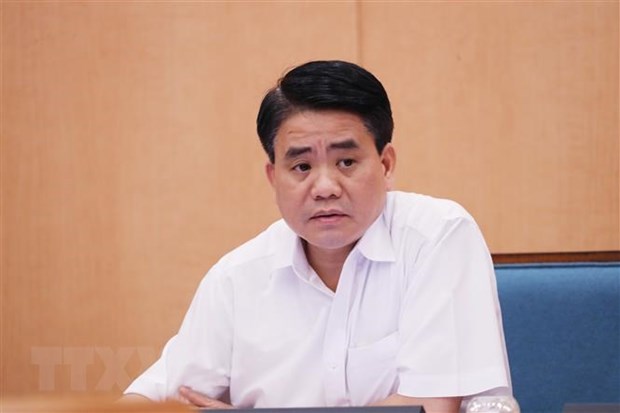 Ông Nguyễn Đức Chung mới đây đã bị Cơ quan An ninh điều tra Bộ Công an ra quyết định khởi tố bị can, lệnh bắt bị can để tạm giam 4 tháng. (Ảnh: TTXVN)