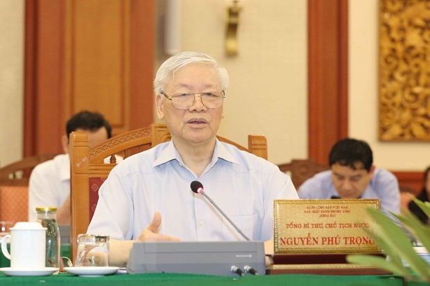  Tổng Bí thư, Chủ tịch nước Nguyễn Phú Trọng. (Ảnh: Phương Hoa/TTXVN)