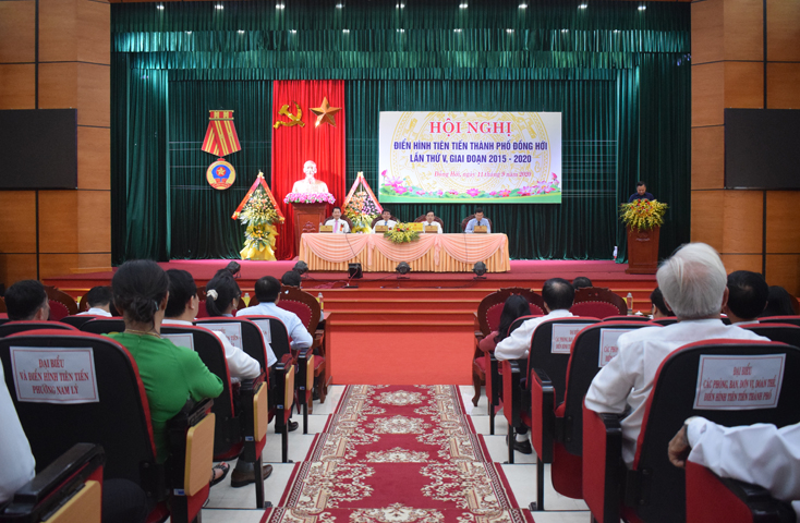 TP. Đồng Hới đã tổ chức hội nghị điển hình tiên tiến lần thứ V, giai đoạn 2015-2020