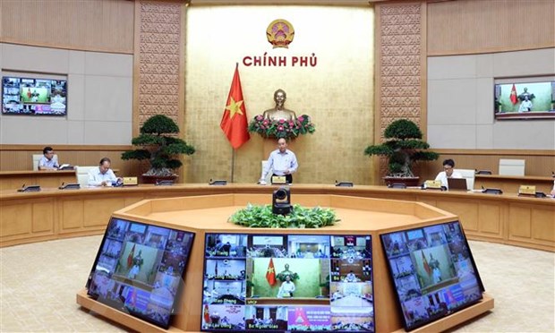 Thủ tướng Nguyễn Xuân Phúc phát biểu. (Ảnh: Thống Nhất/TTXVN)