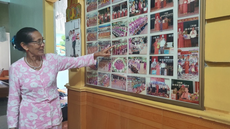    Nghệ nhân nhân dân Phạm Thị Niếu, báu vật sống của văn hóa truyền thống.