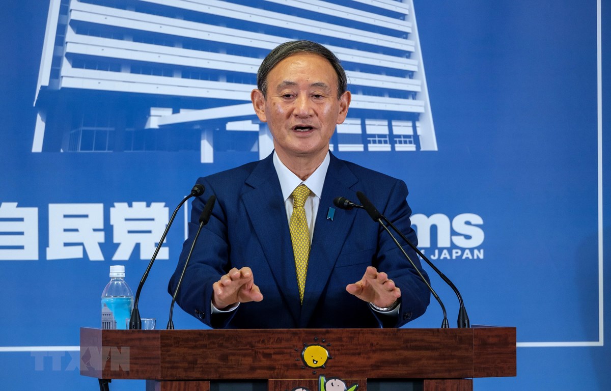 Tân Thủ tướng Nhật Bản Yoshihide Suga. (Ảnh: AFP/TTXVN)