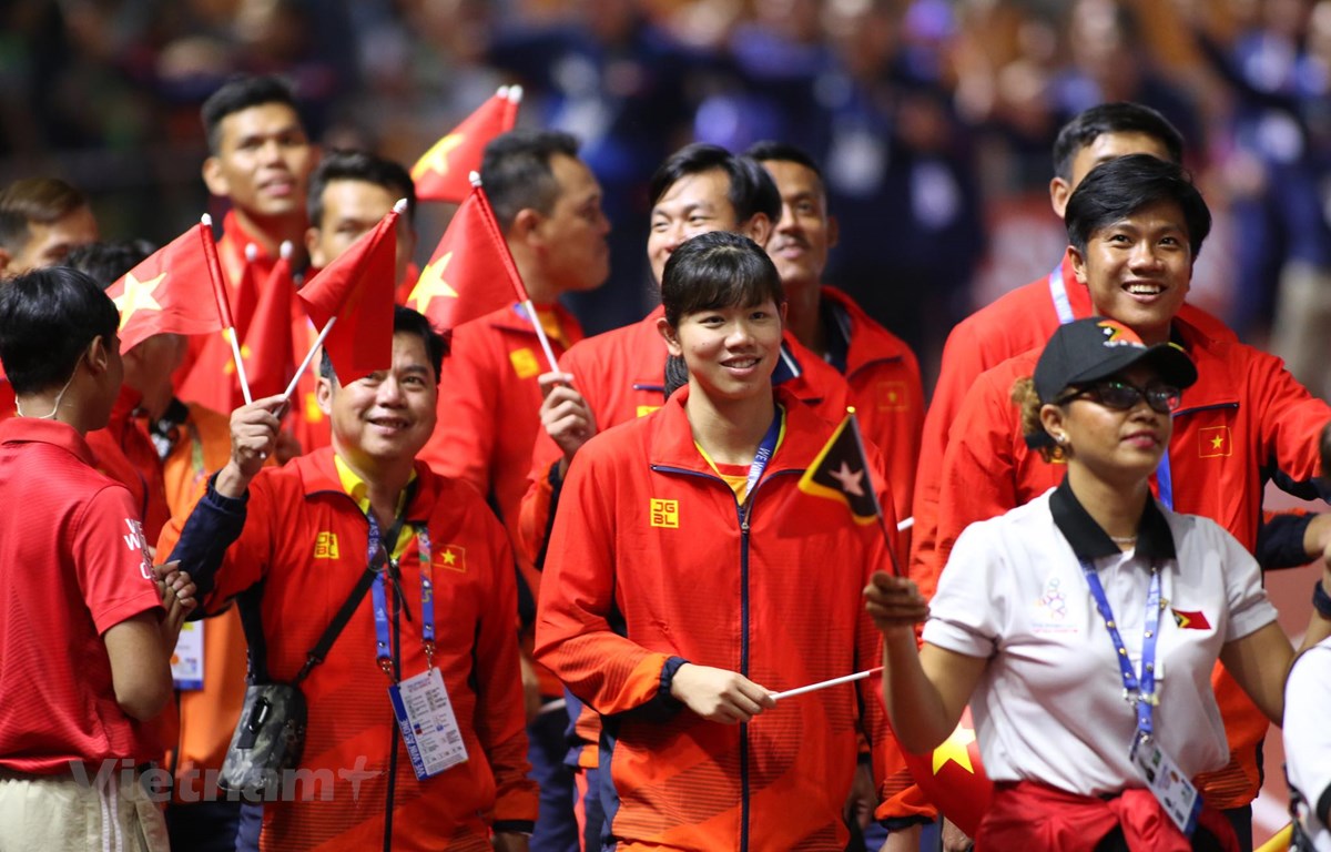  Ban tổ chức SEA Games 31 đang đẩy nhanh công tác chuẩn bị đại hội. (Ảnh: Vietnam+) 