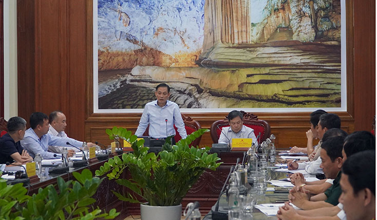 Toàn cảnh buổi làm việc