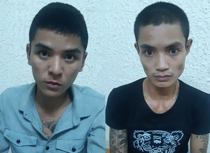 2 đối tượng Phạm Đình Hoàng và Cao Xuân Tú.