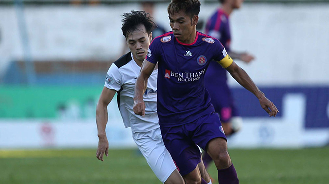  Sài Gòn FC không dễ đánh bại HAGL khi 2 CLB này đang chịu nhiều áp lực. Ảnh: VPF