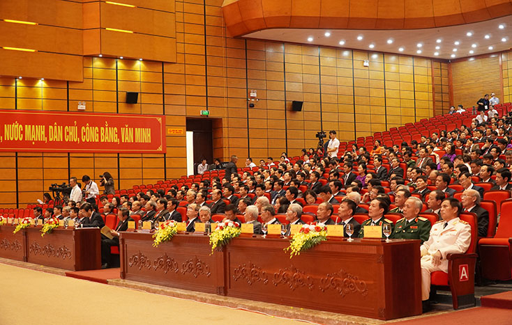 Các đại biểu dự đại hội