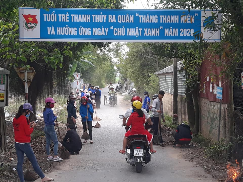 Tuổi trẻ xã Thanh Thủy ra quân  