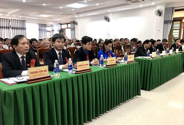 Các đại biểu dự lễ kỷ niệm