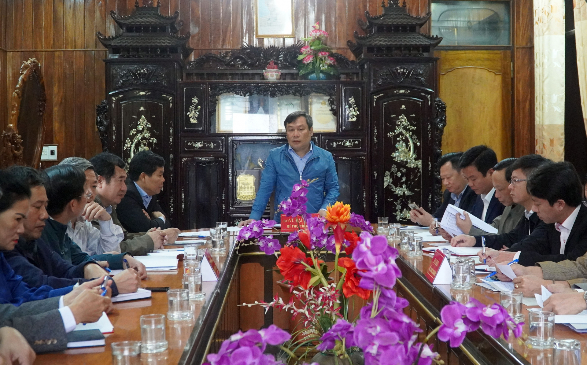 Đồng chí Bí thư Tỉnh ủy Vũ Đại Thắng: Tỉnh quyết tâm đồng hành cùng doanh nghiệp trong công tác bảo vệ, phát triển rừng và hoạt động sản xuất kinh doanh