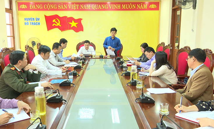 Toàn cảnh buổi làm việc