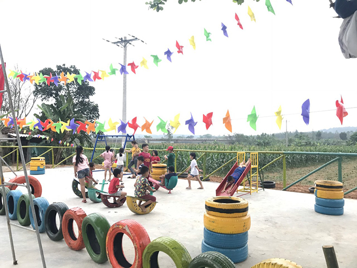 Một điểm vui chơi cho thiếu nhi.