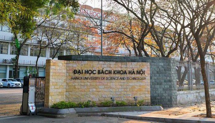  Cổng trường Đại học Bách khoa Hà Nội. Ảnh: HUST