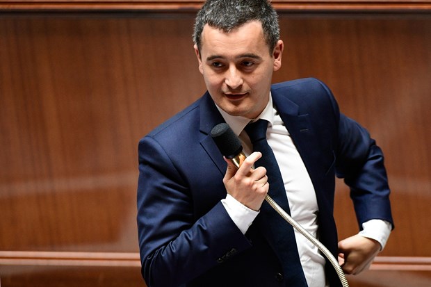 Bộ trưởng Nội vụ Pháp Gerald Darmanin. (Ảnh: AFP/Getty)