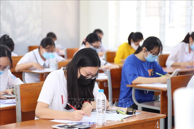  Bộ Giáo dục và Đào tạo yêu cầu tăng cường các biện pháp phòng, chống dịch COVID-19 trong trường học. Ảnh minh họa: An Đăng/TTXVN