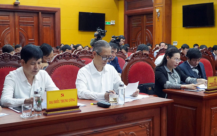 Các đại biểu dự hội nghị