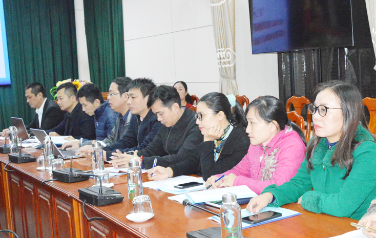 Các học viên tham dự tập huấn