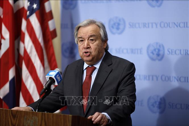 Tổng Thư ký LHQ Antonio Guterres. Ảnh: THX/TTXVN