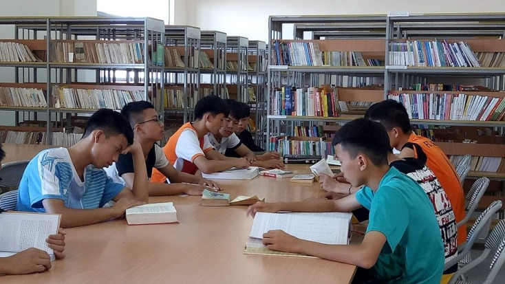  Phòng đọc thiếu nhi đã thực sự trở thành địa chỉ yêu thích và là điểm đến thường xuyên của các em học sinh.