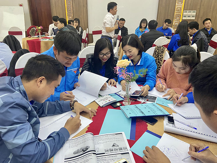 Thực hành kỹ năng làm việc nhóm.