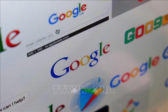  Biểu tượng của Google. Ảnh: AFP/TTXVN