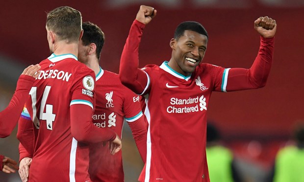  Liverpool giành chiến thắng đậm. (Nguồn: Reuters)