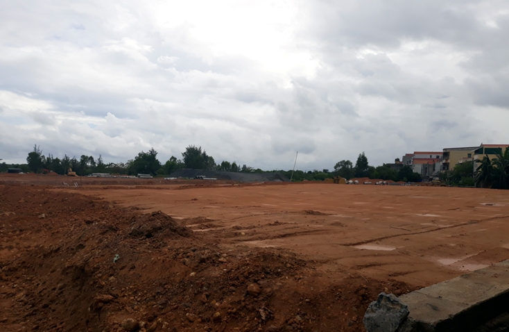  Dự án khu nhà ở thương mại phía Tây mương Phóng Thủy đang gặp nhiều vướng mắc trong công tác giải phóng mặt bằng