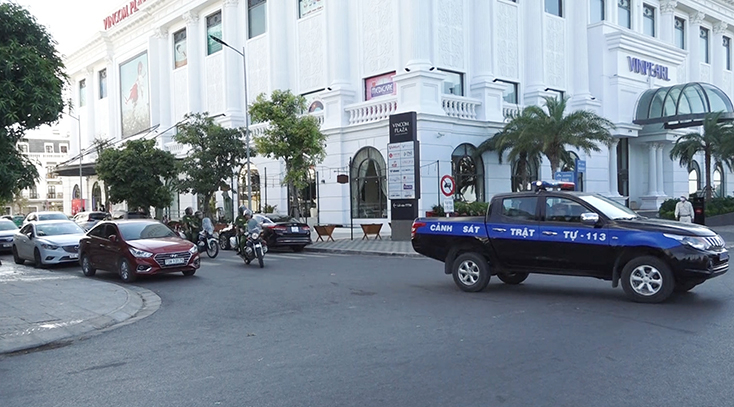 Lực lượng Cảnh sát quản lý hành chính về trật tự xã hội, Công an tỉnh đẩy mạnh công tác tuần tra kiểm soát bảo đảm trật tự văn minh đô thị.