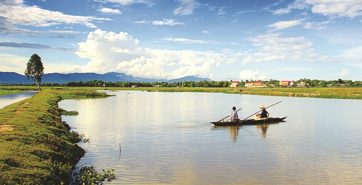 Yên bình. Ảnh Lê Thanh Thu