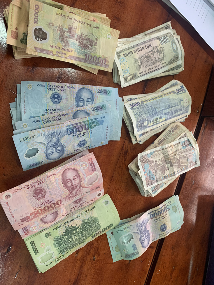Tang vật của vụ án.