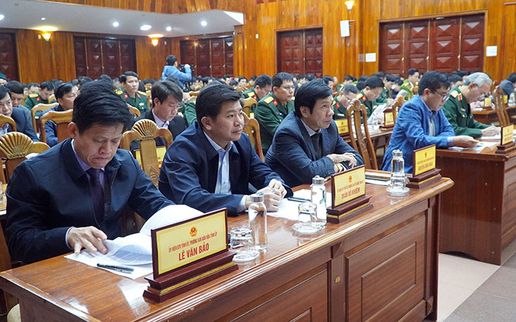 Các đại biểu dự hội nghị.