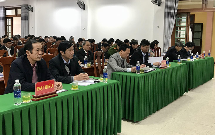   Các đại biểu dự hội nghị