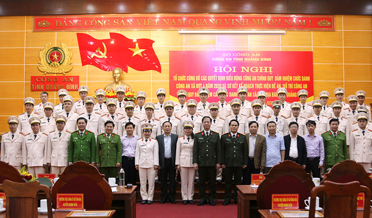 Công an tỉnh hoàn thành điều động Công an chính quy đảm nhiệm chức danh Công an xã năm 2020.