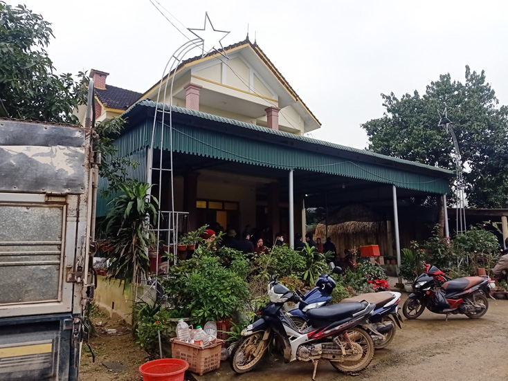 Ngôi nhà nơi xảy ra vụ việc.