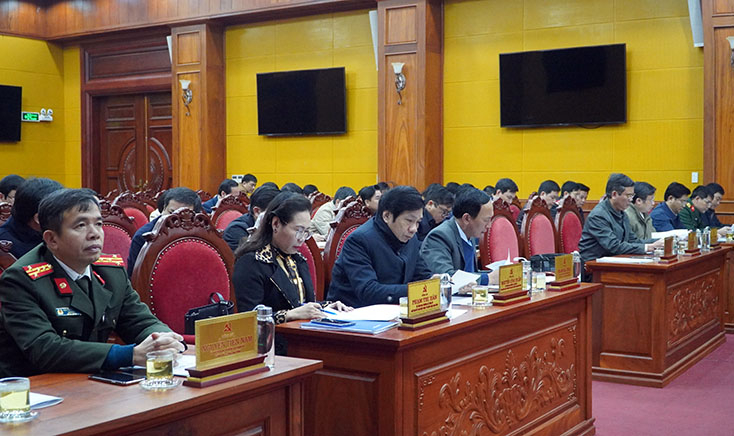 Các đại biểu dự hội nghị