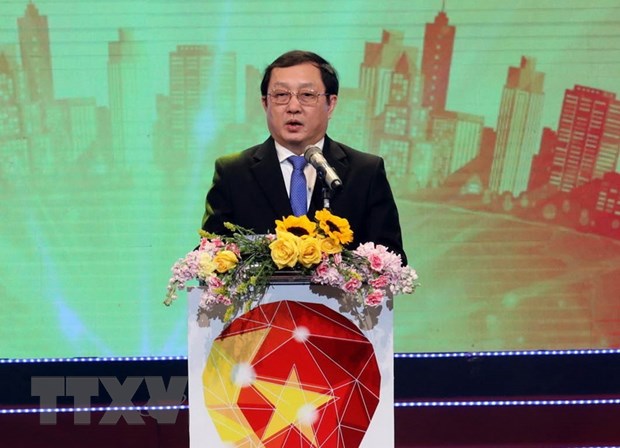   Bộ trưởng Bộ Khoa học và Công nghệ Huỳnh Thành Đạt. (Ảnh: Anh Tuấn/TTXVN)