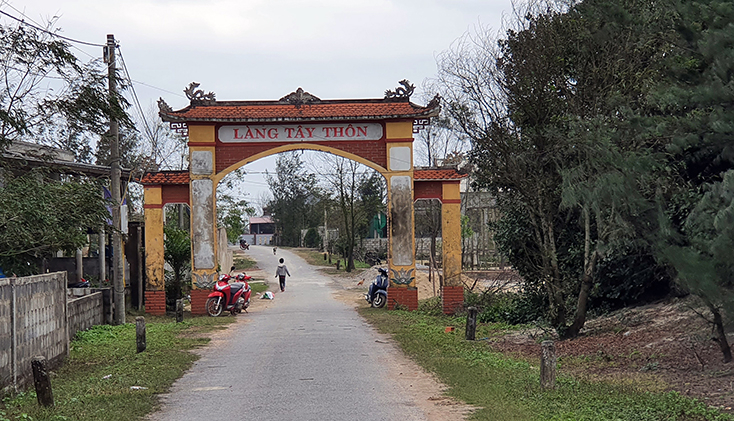 Làng biển Tây Thôn.