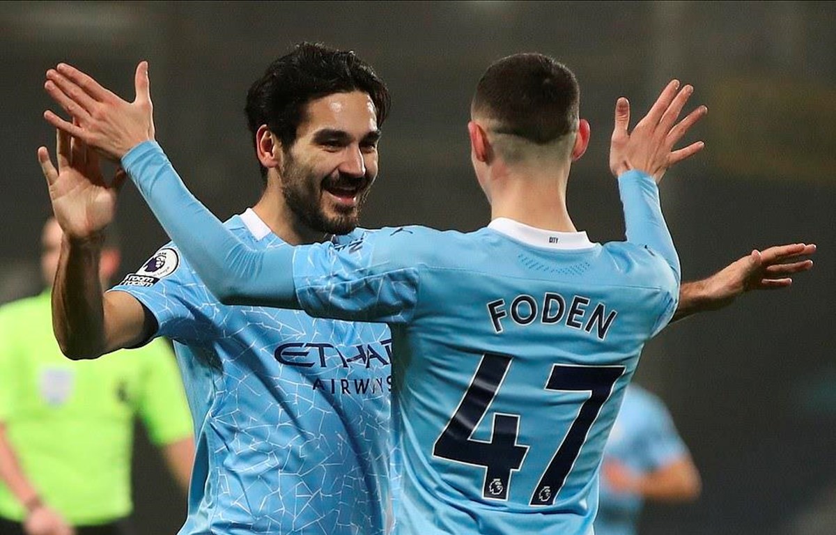 Man City thi đấu thăng hoa để trở lại ngôi đầu. (Nguồn: EPA)