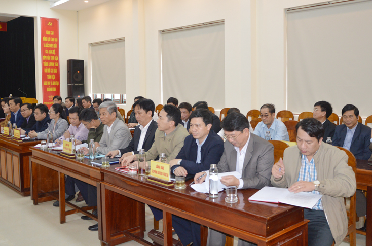Các đại biểu dự hội nghị.