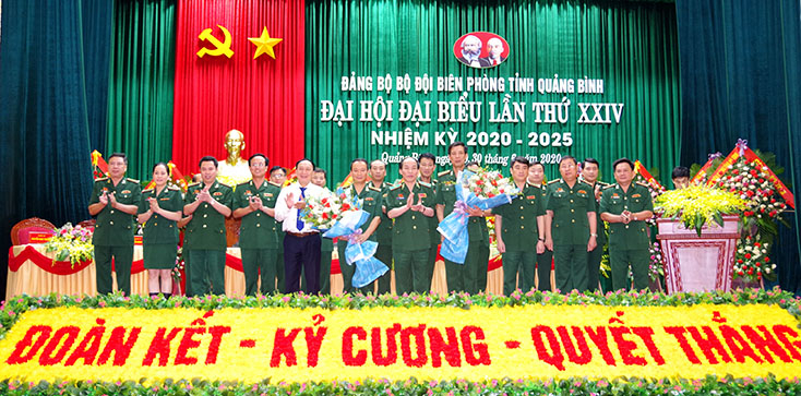 Tổ chức thành công Đại hội Đại biểu Đảng bộ BĐBP tỉnh.