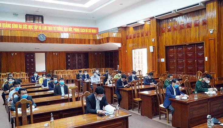 Các đại biểu dự họp