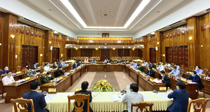 Toàn cảnh hội nghị.